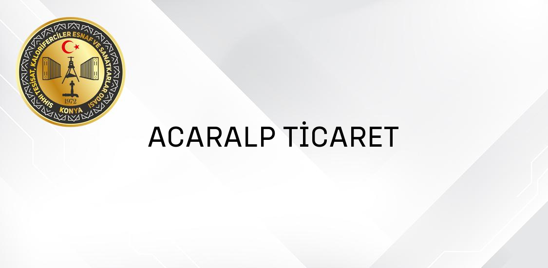 ACARALP TİCARET